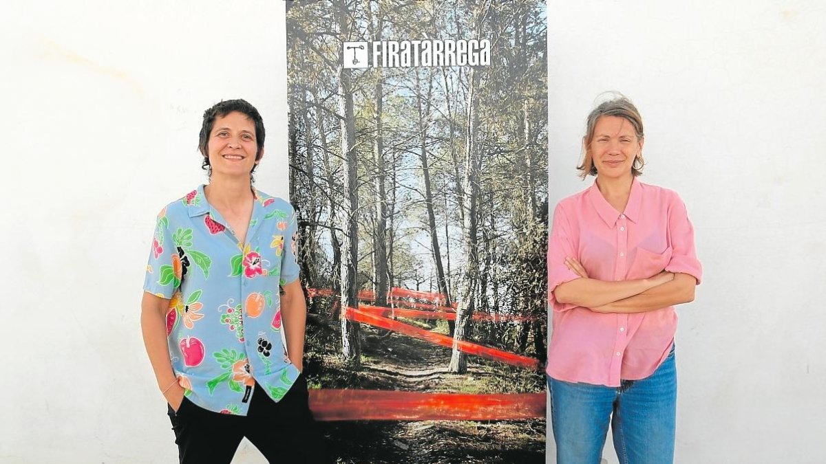 La directora artística, Anna Giribet y la directora ejecutiva, Natàlia Lloreta.