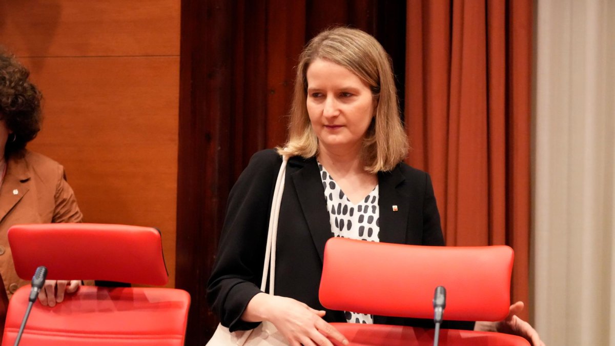 La consellera de Drets Socials i Inclusió, Mònica Martínez Bravo.