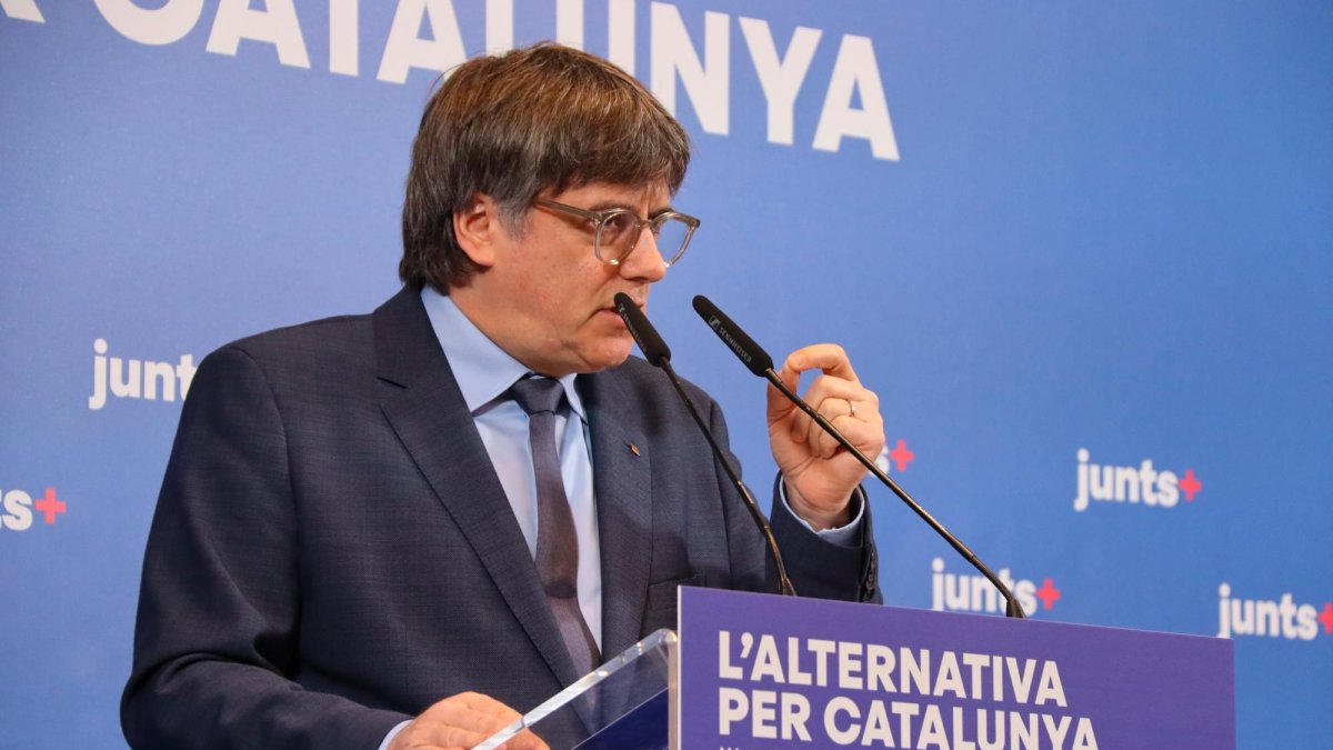 Carles Puigdemont.