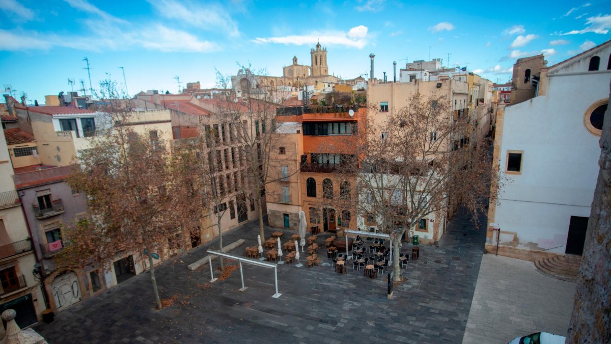 El robo fallido ocurría en la tarde del miércoles en la plaza del Rei, en la Part Alta.