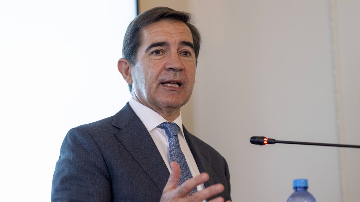 Fotografía de archivo del presidente de BBVA, Carlos Torres Vila.
