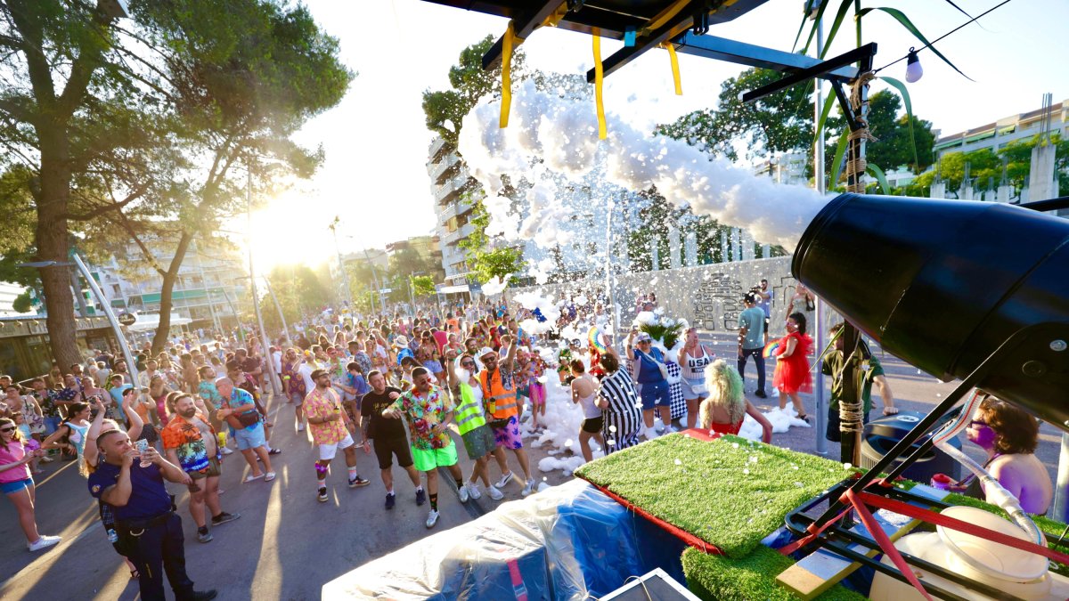 Siete 'colles' de Salou serán las protagonistas de esta enérgica celebración
