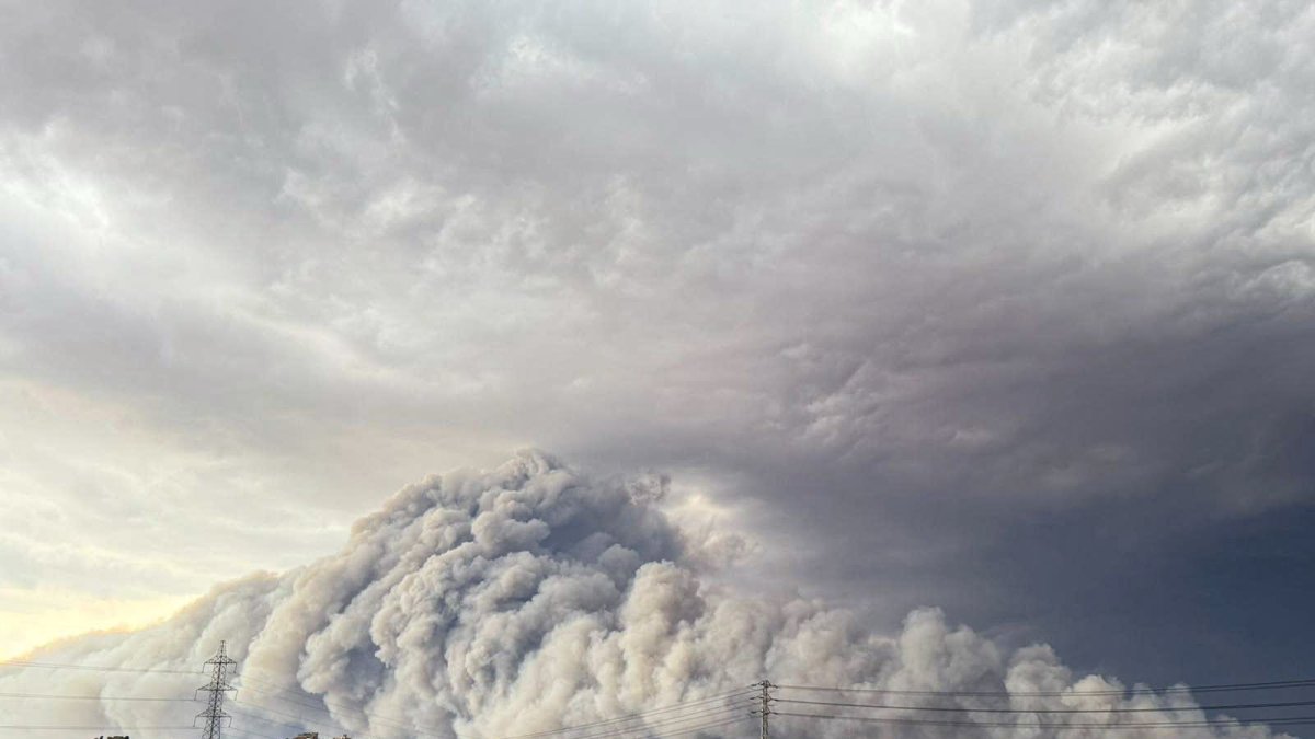 Así se encontraba la zona este miércoles por la mañana.