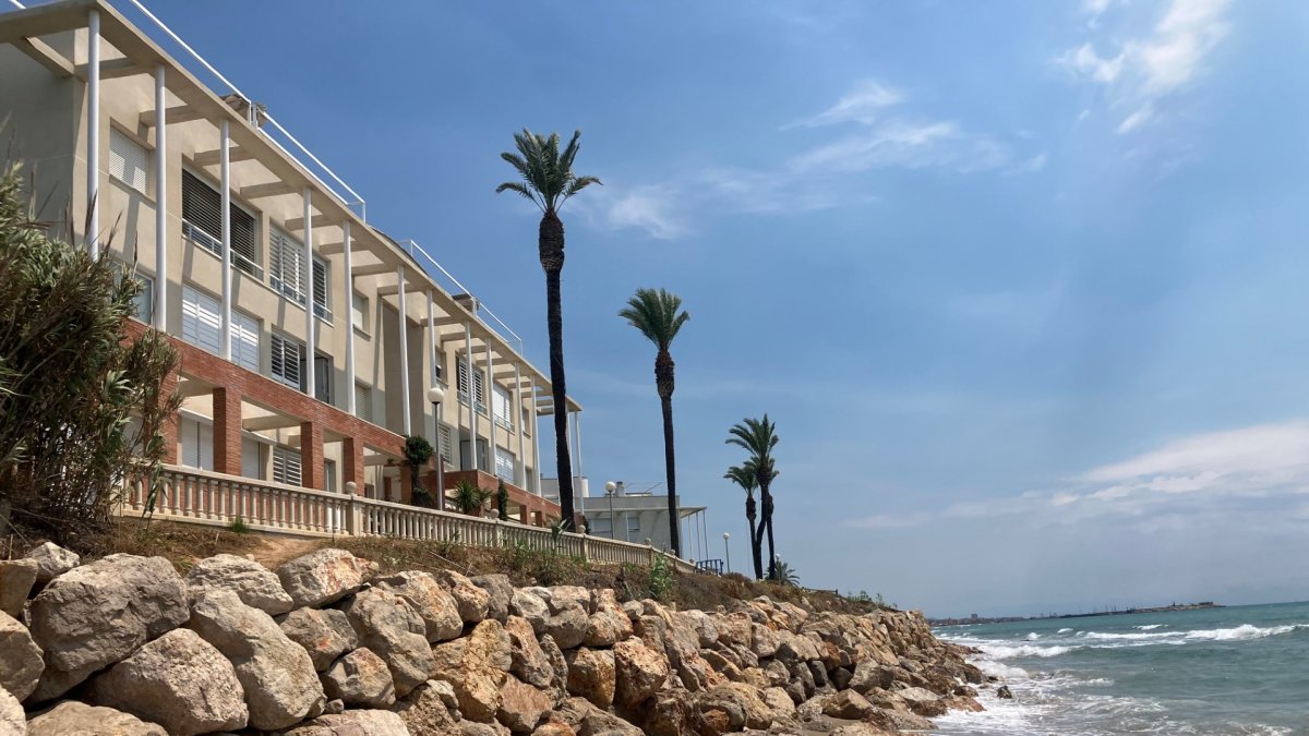 El conjunto residencial Coma-ruga, en la zona del Francàs.