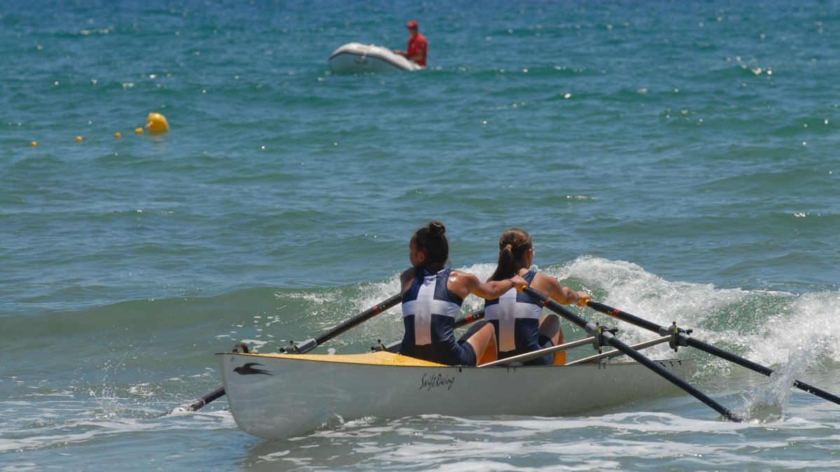 Embarcación mixta del Reial Club Marítim de Barcelona, campeón de Catalunya por clubes