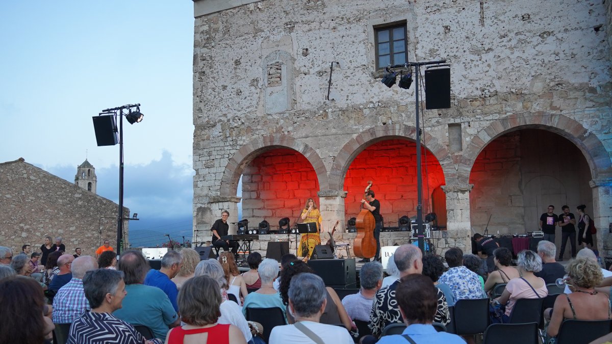 Una actuació de la passada edició de La Nit 5.1, un festival intimista.