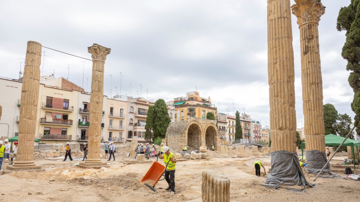 El Fòrum de la Colònia está sometido a una profunda transformación