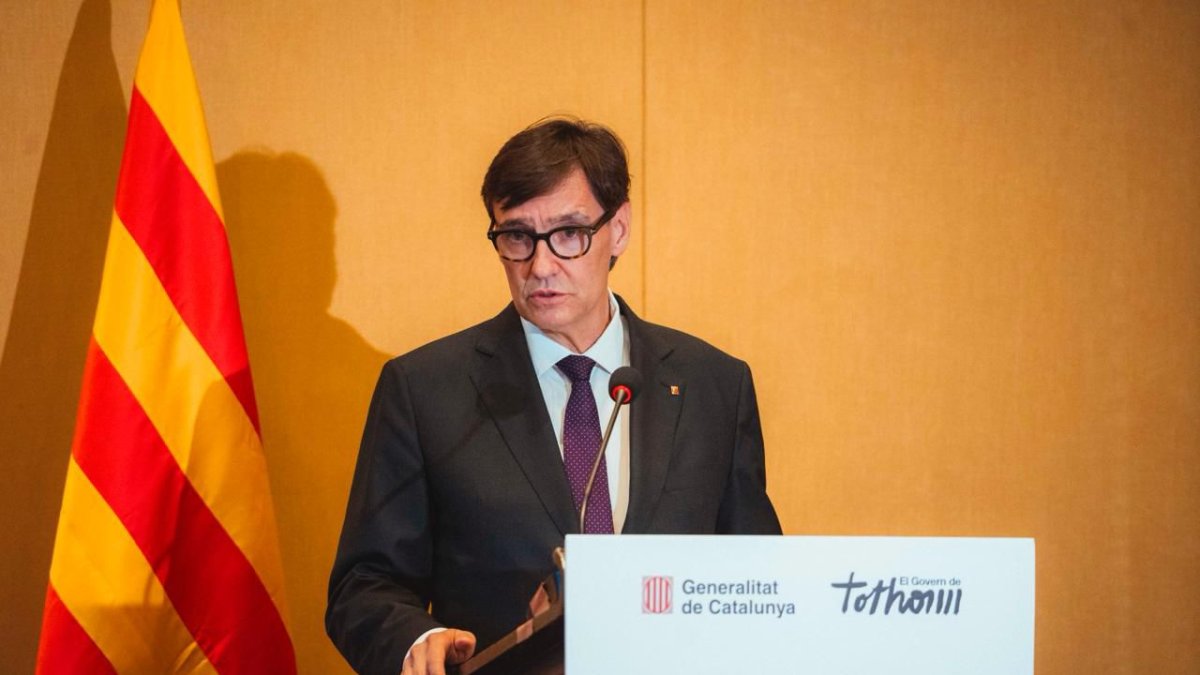 El president de la Generalitat, Salvador Illa