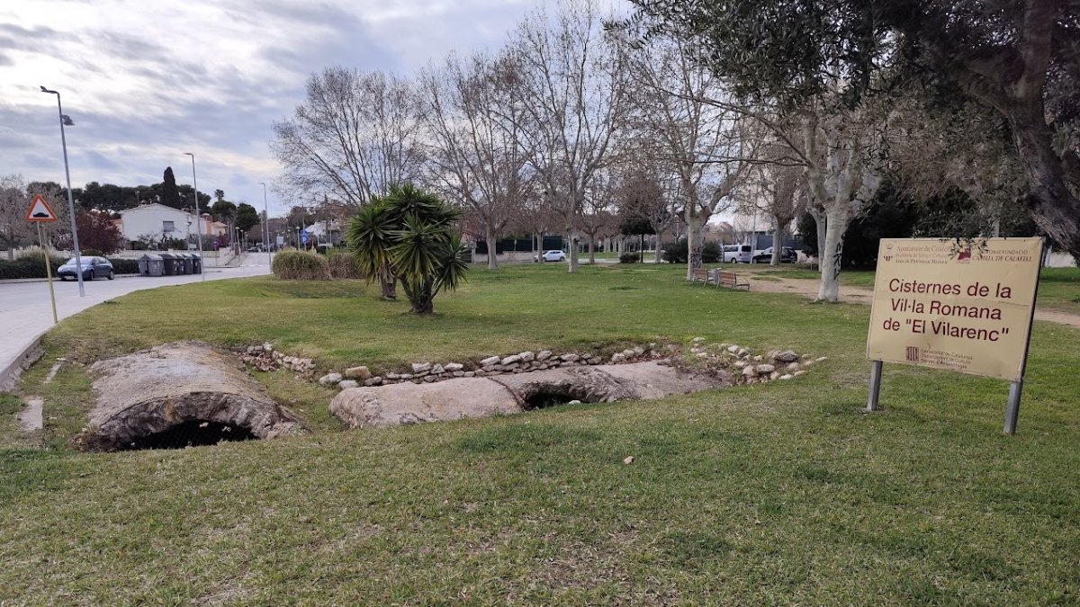 Las cisternas romanas del Vilarenc de Calafell