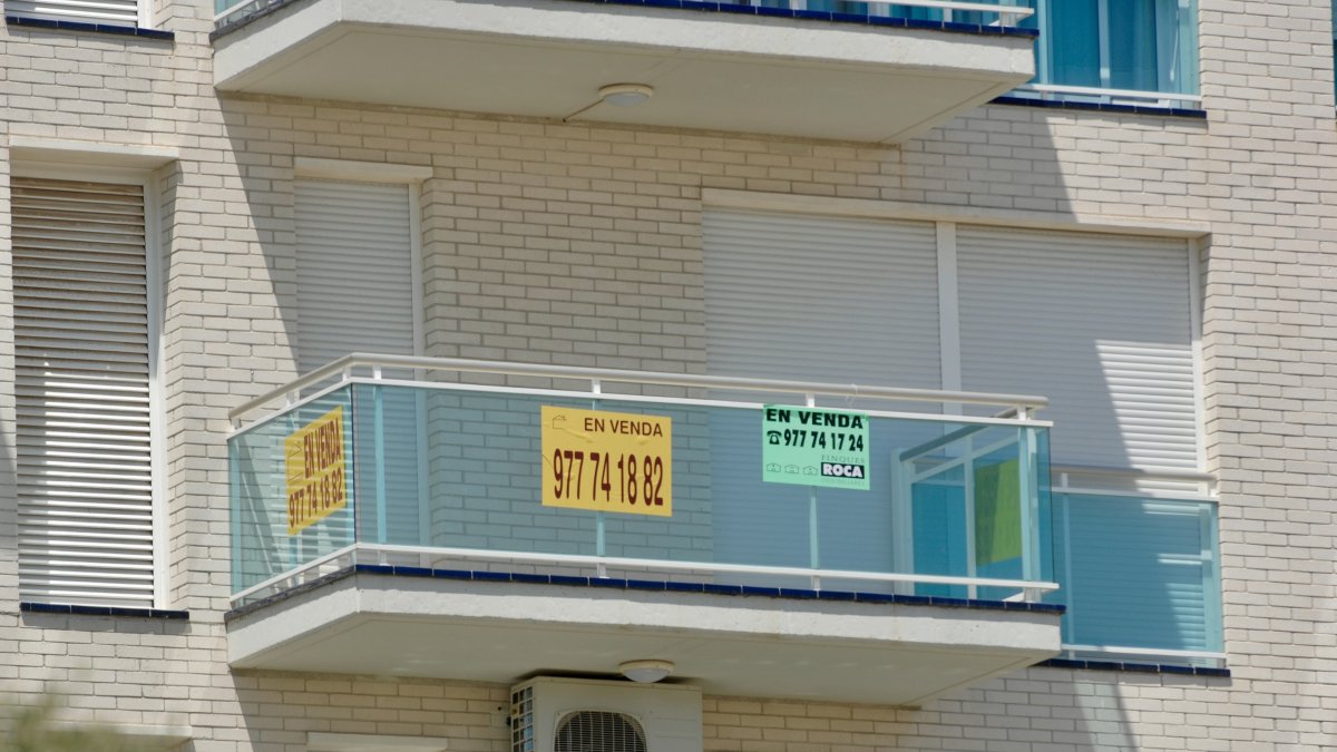 Fotografía de archivo de un piso en venta en Tarragona.