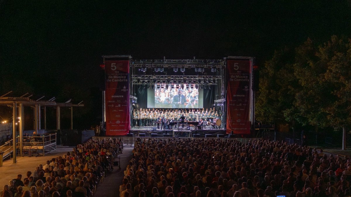 Escenario del Festival Internacional de Música de Cambrils