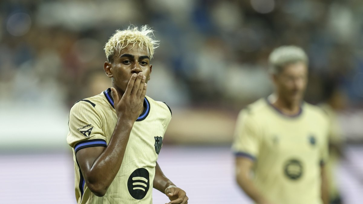 Lamine Yamal, uno de los candidatos a ganar el Balón de Oro de este año.