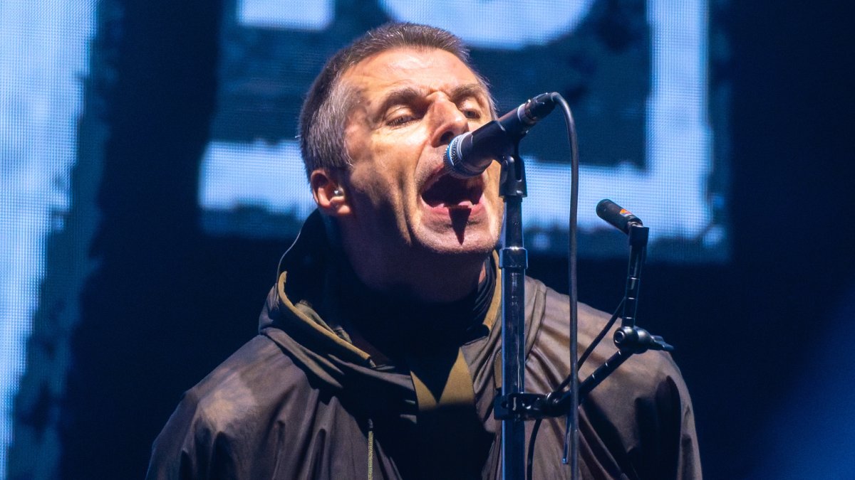 Liam Gallagher, el más pequeño de los Oasis.