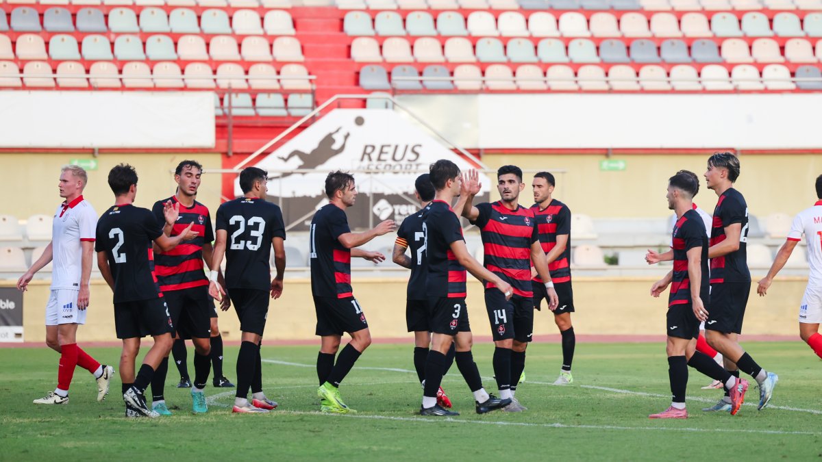 El Reus FC Reddis doblega al Terrassa en un simulacro satisfactorio (2-0)