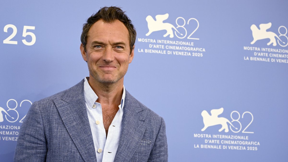 Jude Law en Venecia.