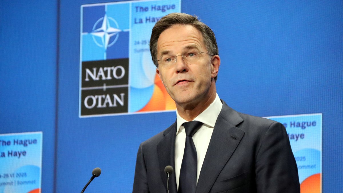 El secretario general de la OTAN, Mark Rutte
