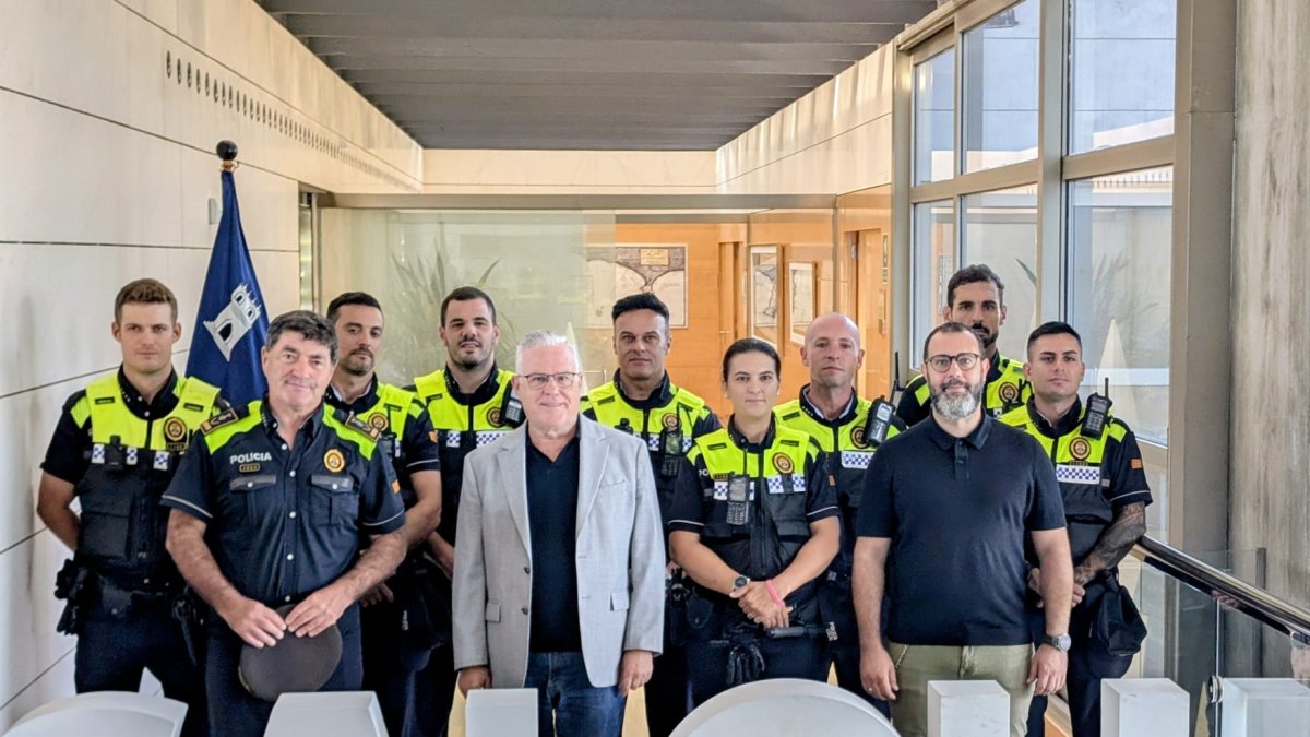 Las nuevas incorporaciones de la Policia Local de Salou