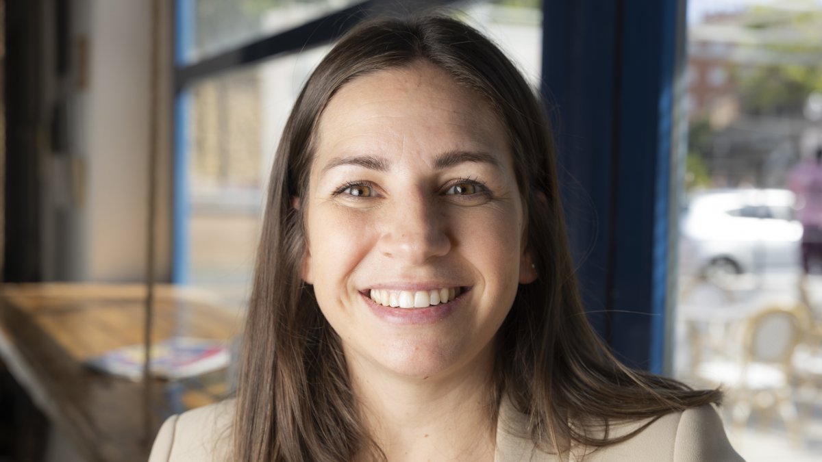 Lucía López Cerdán, este pasado lunes.