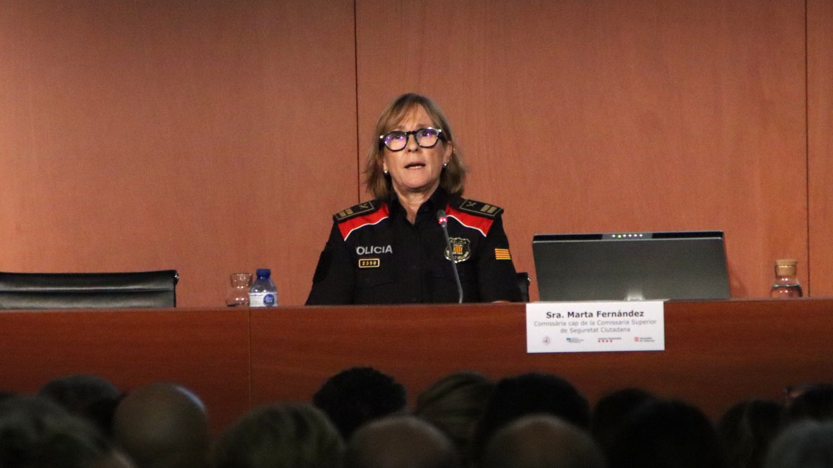 Marta Fernàndez, jefa de la CSUSEC