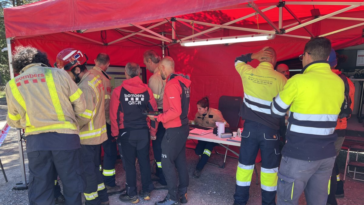 Dispositivo de búsqueda del recolector de setas en Bóixols