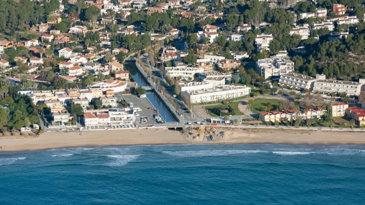 Vista aérea del barrio de La Móra