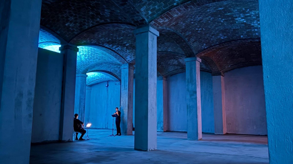 El Dipòsit Vell de Reus té capacitat per a 12.000 m3 d'aigua, però quan està buit és una obra única de visitar.