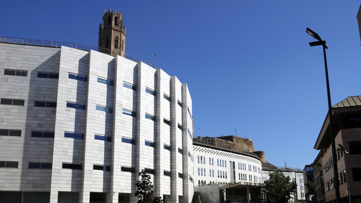 Imagen de archivo de los juzgados de Lleida