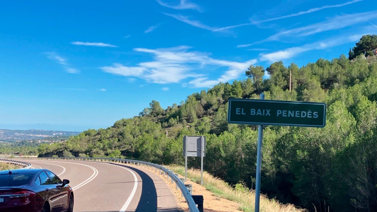 El baix Penedès es la comarca que más crece.