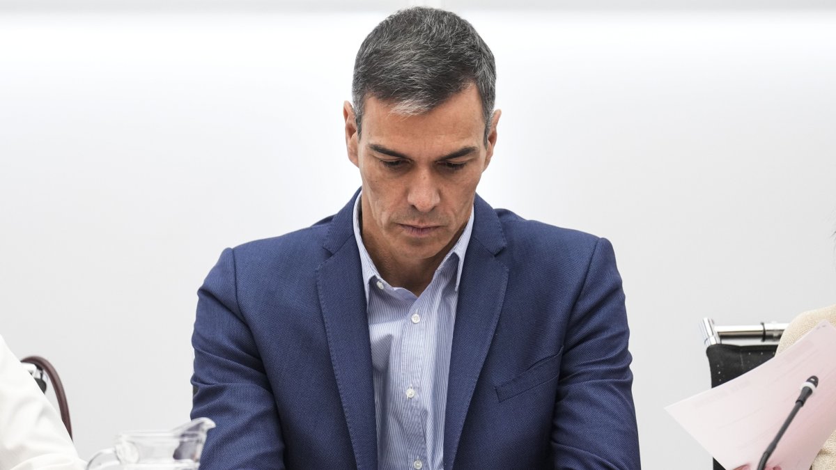 El presidente del Gobierno, Pedro Sánchez.
