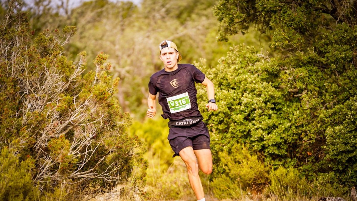 Uno de los atletas participantes en la prueba.