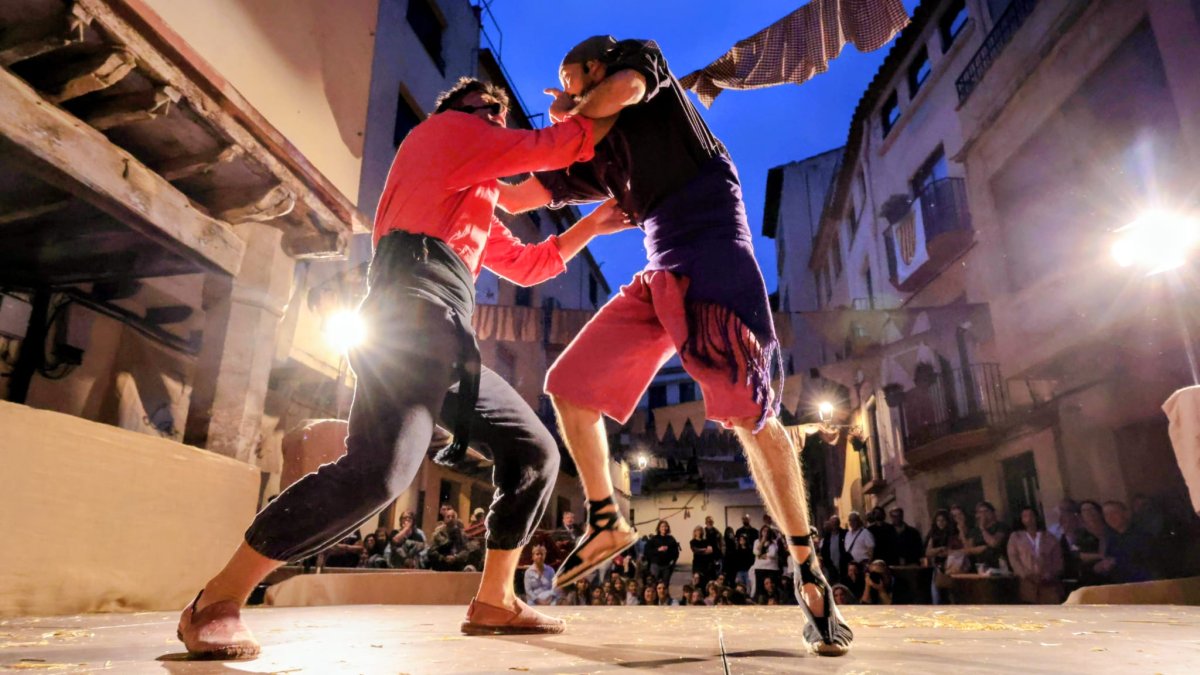 Una de les recreacions de la Fira de Bandolers.