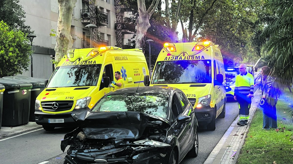 El vehicle que ha provocat la col·lisió.