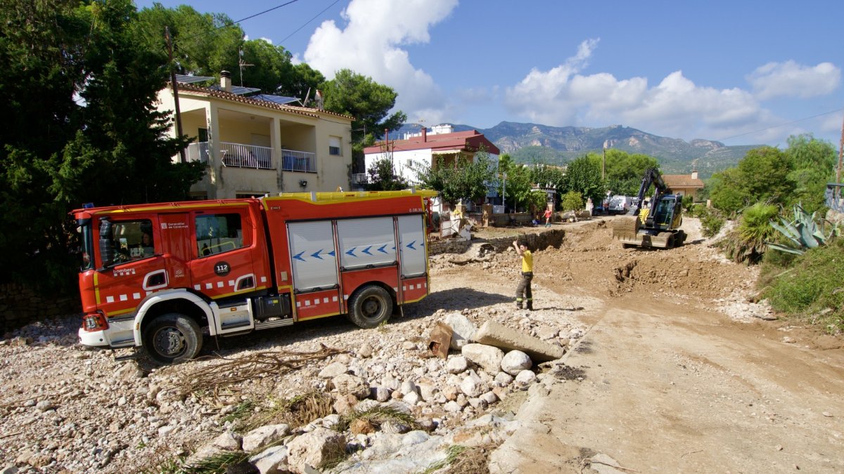 El barranco del Suís, en Alcanar.