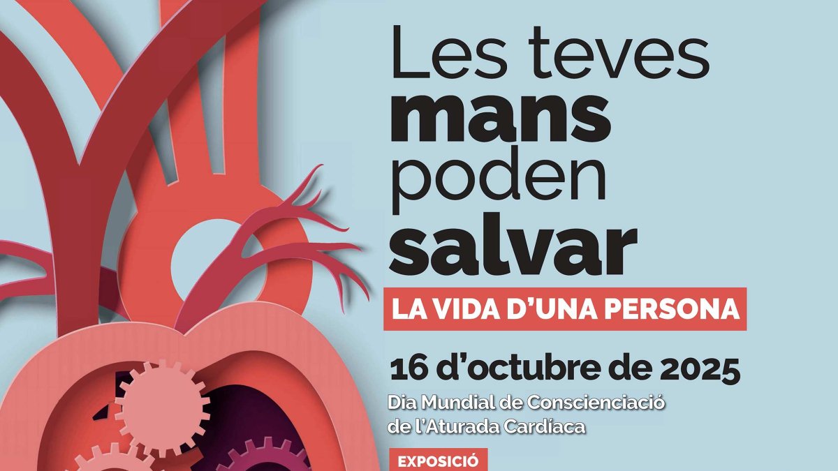 El cartel con las actividades previstas.