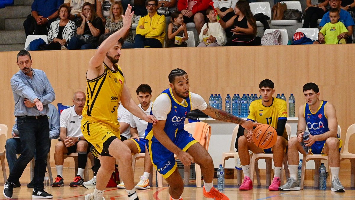 Jackson en un partido durante esta temporada y que anotó 19 puntos ante el Molina Basket.
