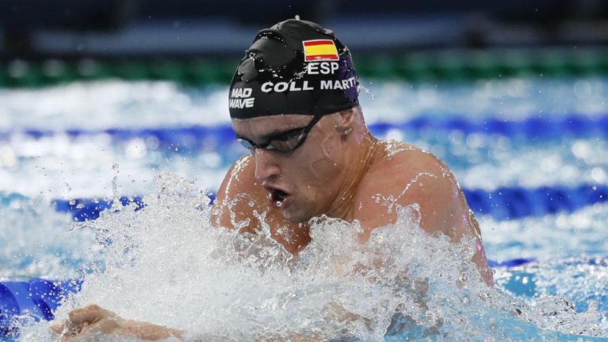 Carles Coll, durante la Copa del Mundo en Westmont.
