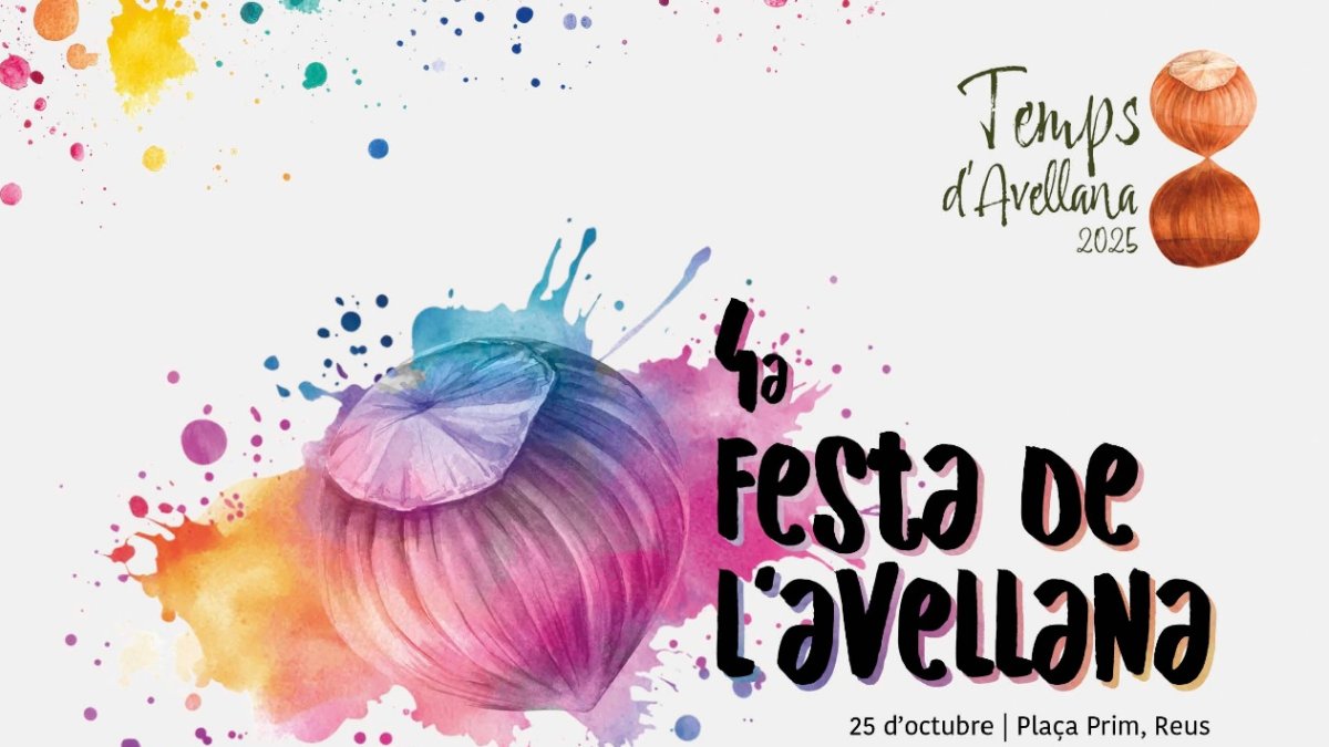 Imagen que ilustra el cartel de la Festa de l'Avellana.