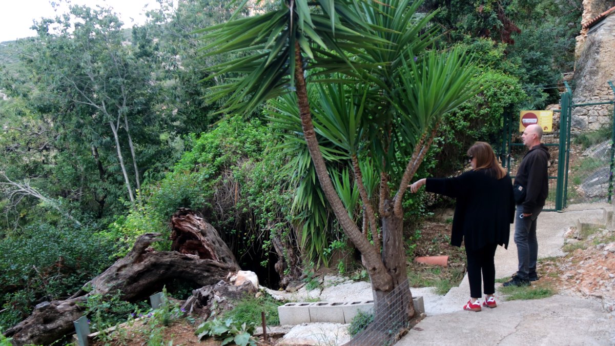 El conjunt d'abrics de l'ermita de la Pietat d'Ulldecona ha resistit el pas dels aiguats de la borrasca Alice
