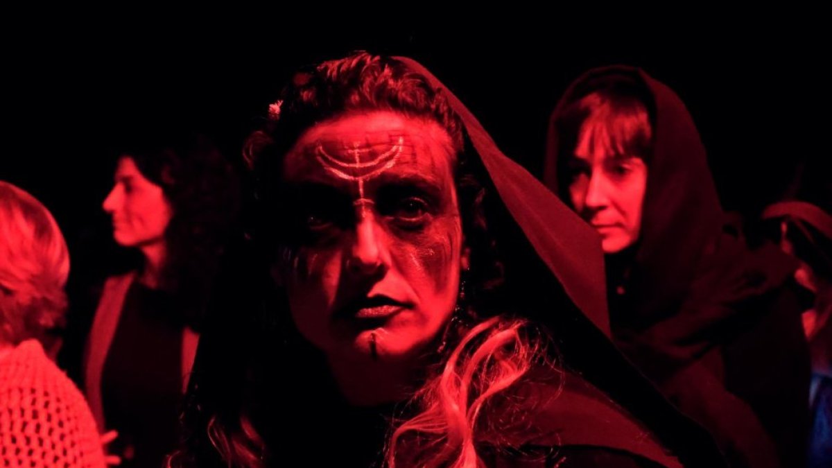 Una de las brujas de Santa Oliva