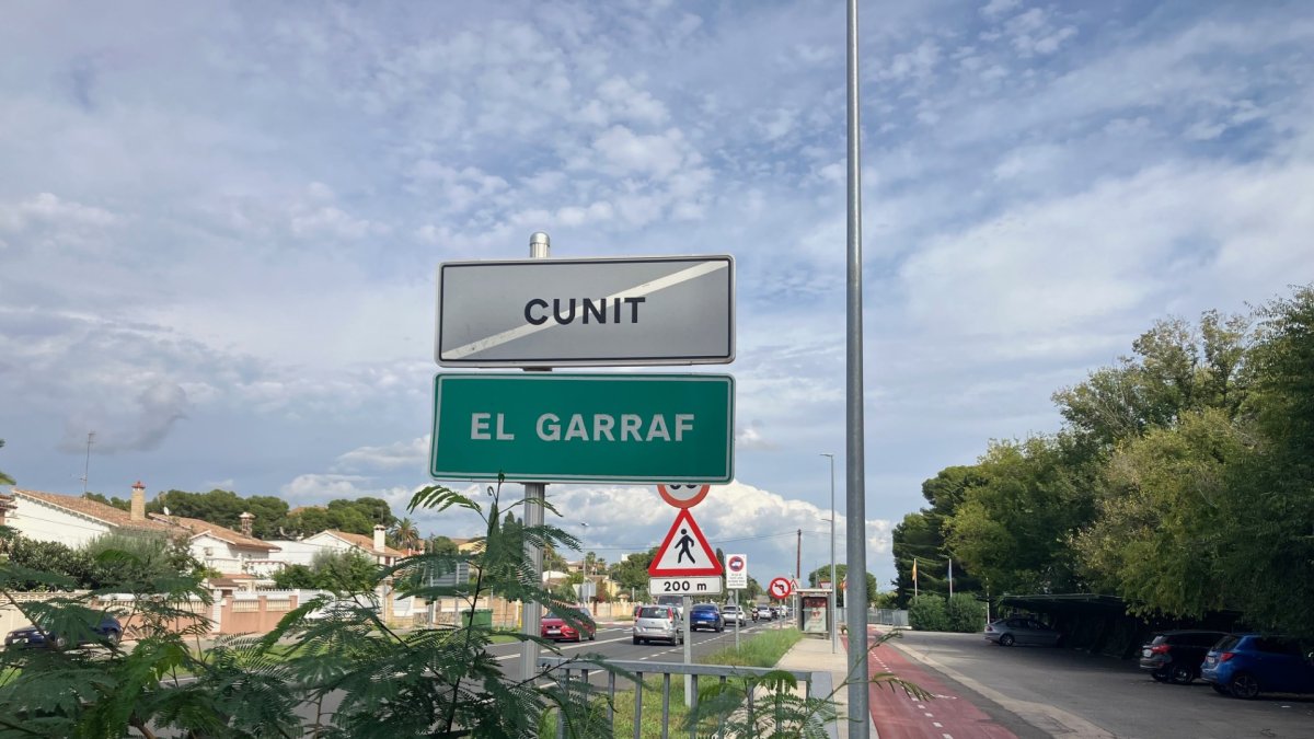 Cunit es frontera con el Garraf