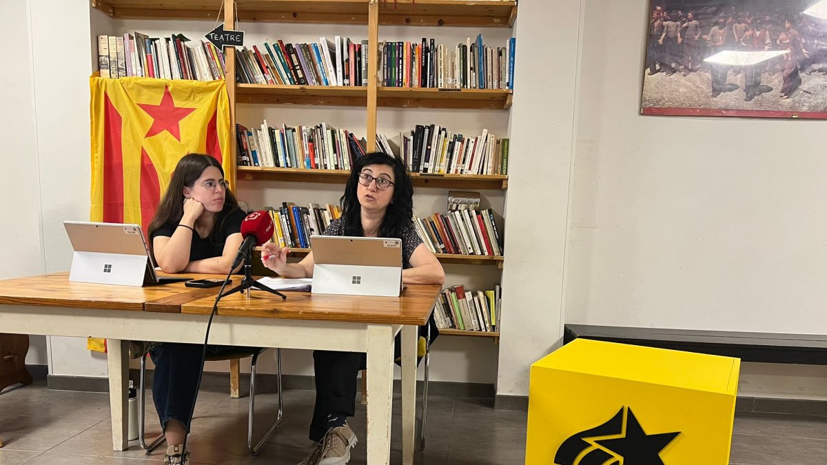 Les regidores Aleida López i Mònica Pàmies han valorat els pressupostos i ordenances fixats pel 2026.