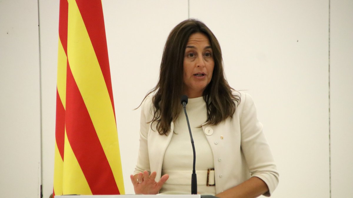 La consellera Niubó.