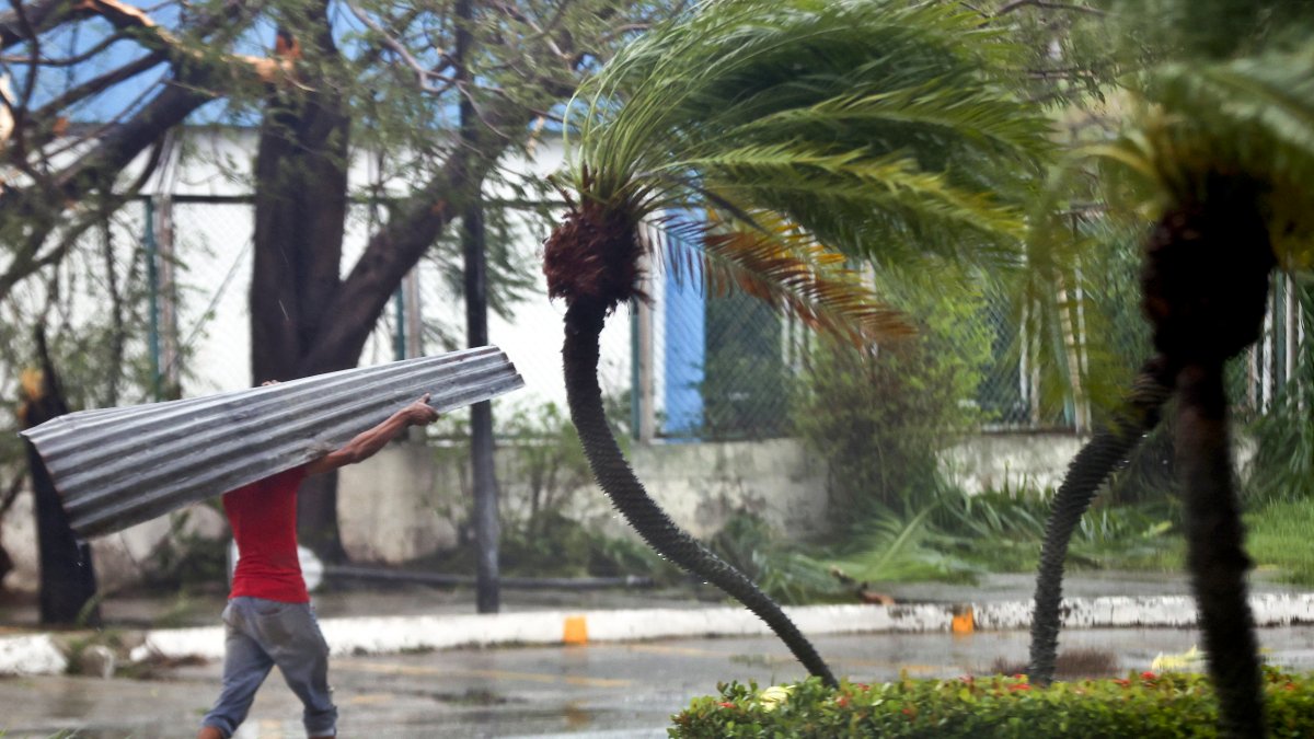 Las consecuencias del huracán Melissa este miércoles, en Santiago de Cuba