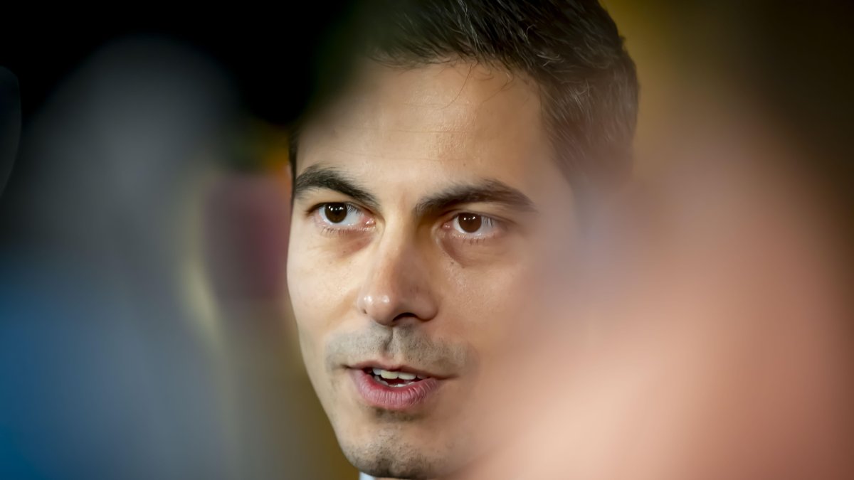 El líder del partido D66, Rob Jetten.