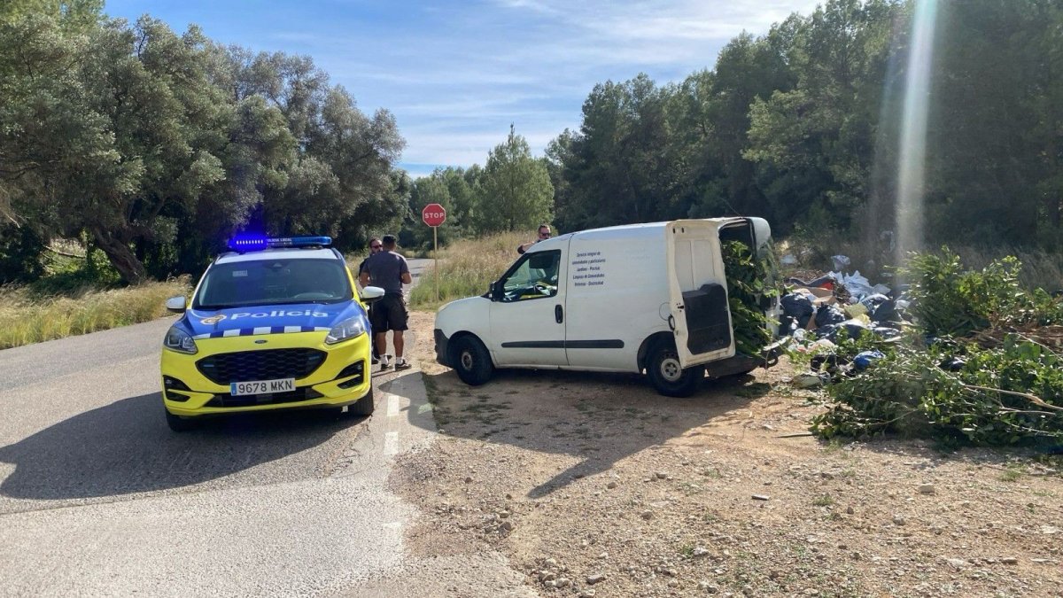 La Policía Local levantó acta de los hechos