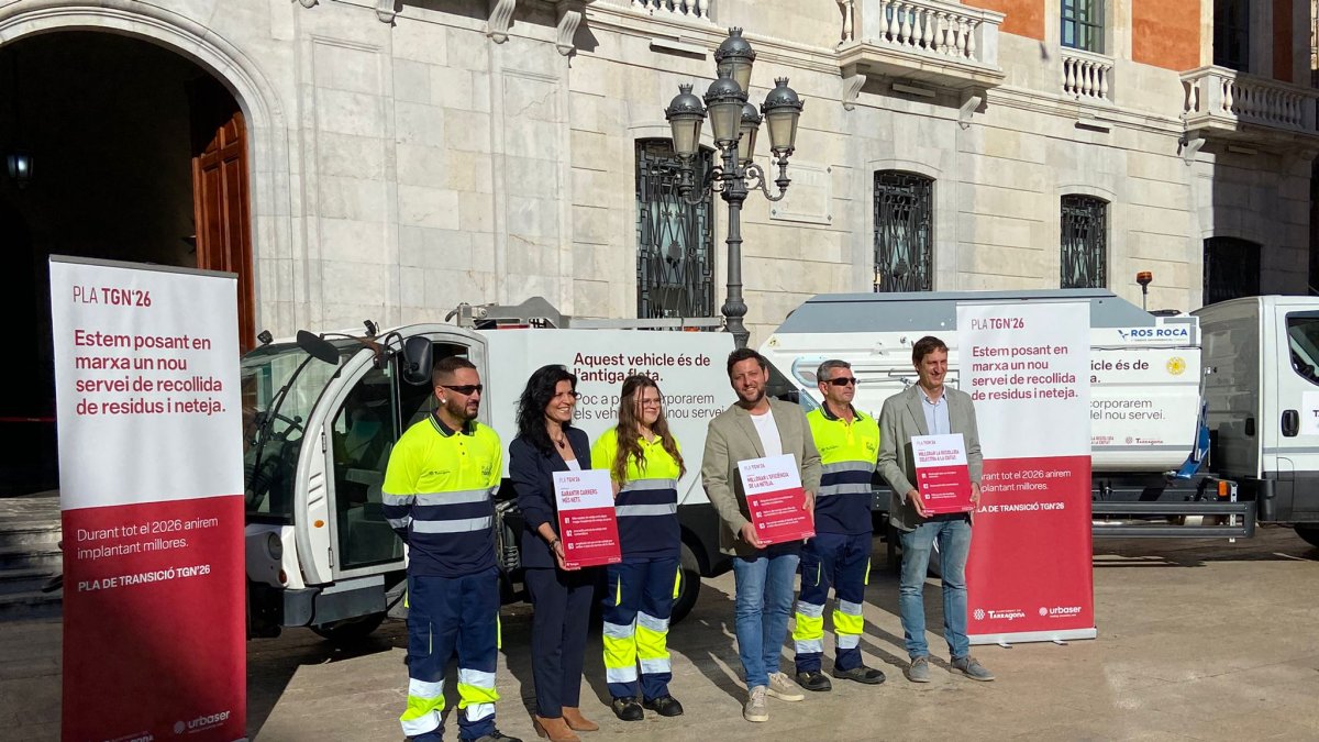 La nueva empresa de recogida de basura de Tarragona, Urbaser, empieza esta 4 de noviembre de 2025.