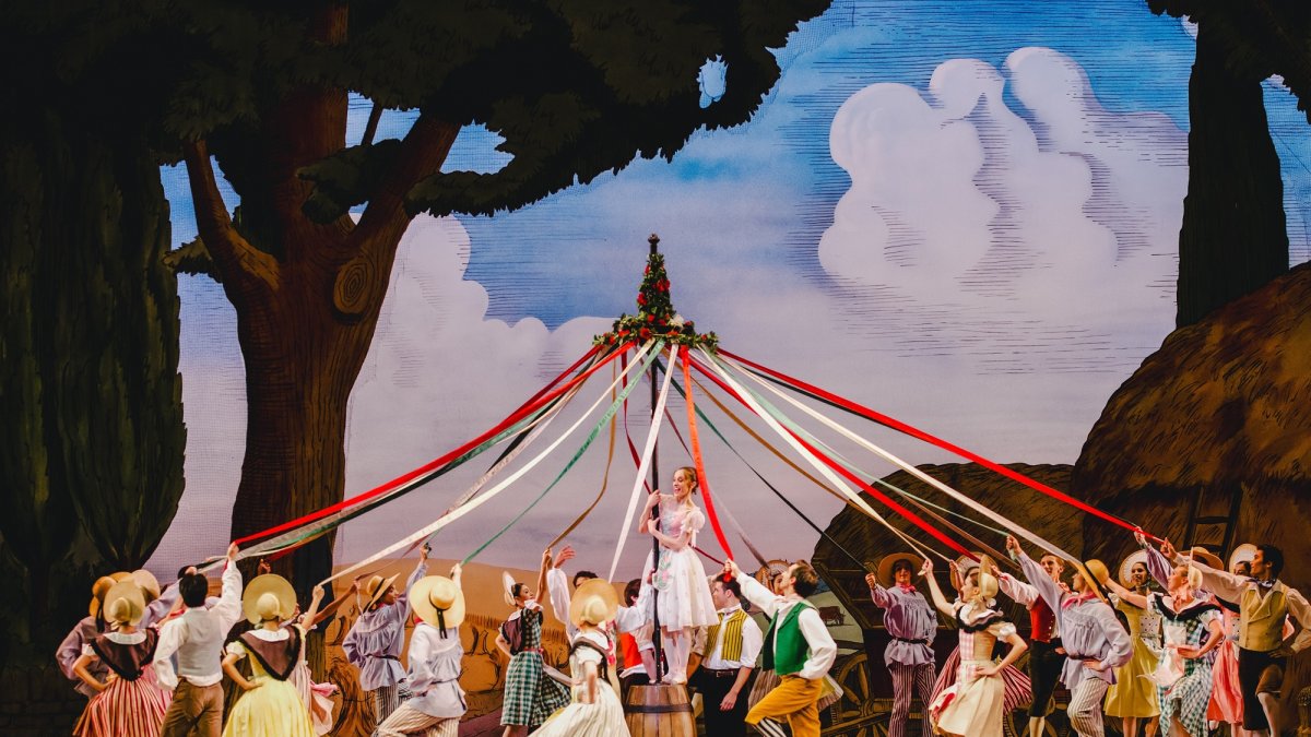 La Fille mal gardée.