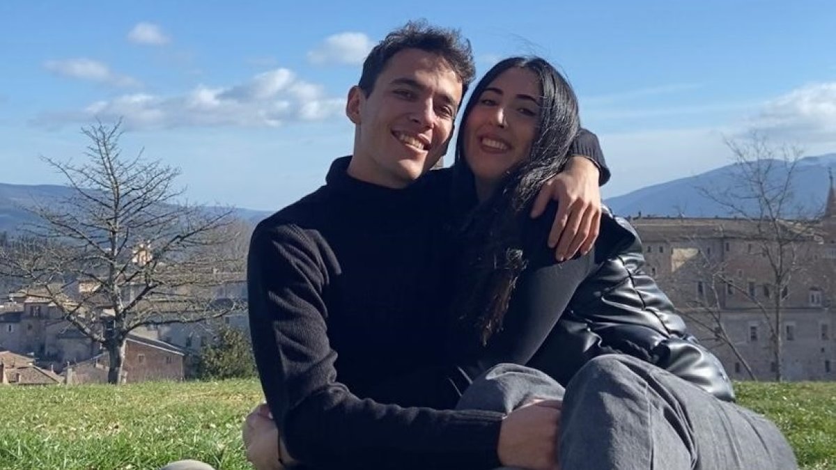 Andrea, junto con Pierluca, una pareja ‘made in’ Erasmus y con la URV y Tarragona como escenarios.