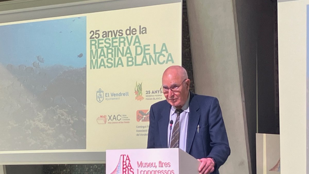 Pere López impulsó la creación de la reserva de Masia Blanca