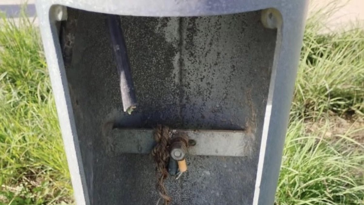 El robo del cable afecta a los usiarios de las pistas.